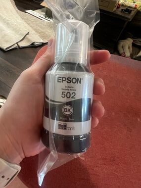 Epson Ecotank printer ink 
Black Magenta & Cyan